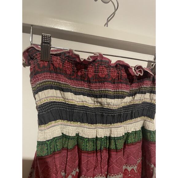 Moda International Dress Women's Small Colorful Sleeveless Tube Top Strapless XS - Picture 2 of 5